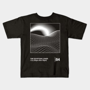 I Cry (Night After Night) / Minimalist Style Graphic Design Kids T-Shirt